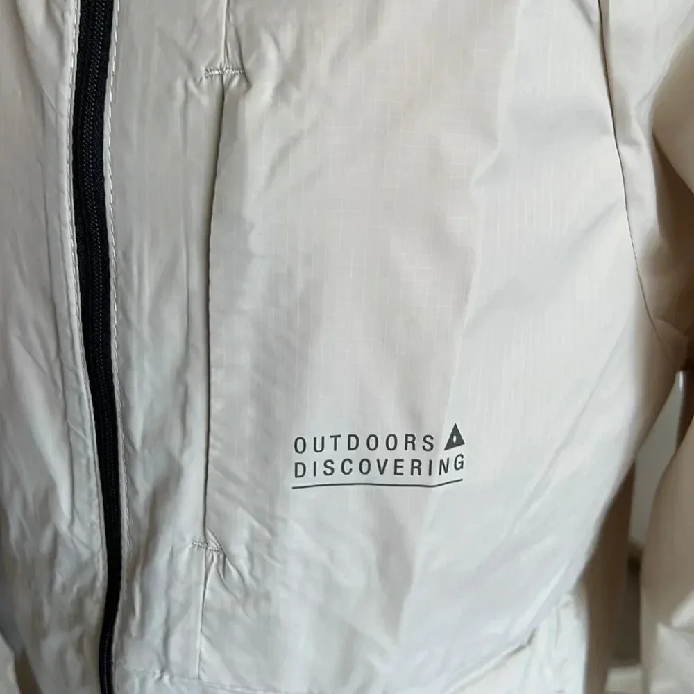ZARA Boys Stone Hooded Windbreaker Jacket NWT Sizes 9 12